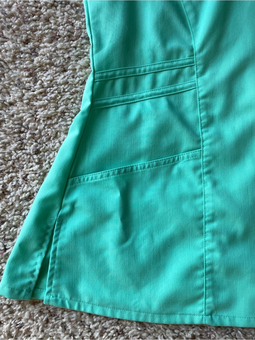 Grey's Anatomy Mint Green V-Neck Scrub Set Size XS - Picture 2 of 13